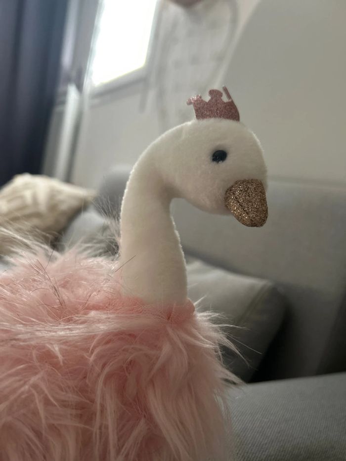 Cygne Histoire d’ours rose neuf - photo numéro 2