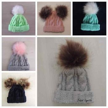 Bonnet bébé en laine