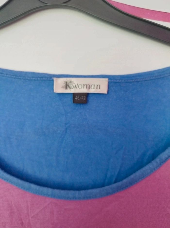 Tee-shirt femme Kiabi taille 46/48 5 - photo numéro 5
