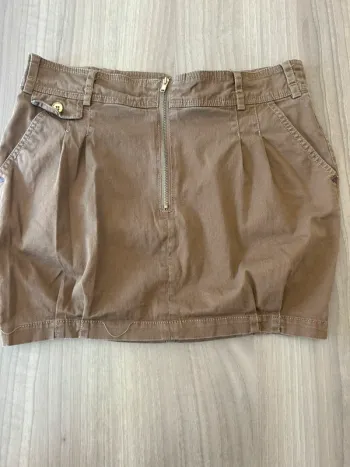 Jupe camel pull and bear taille 38
