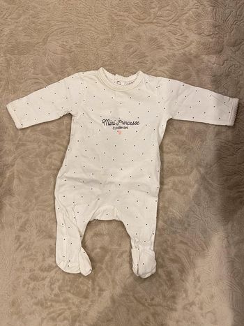 Pyjama été bébé fille 1 mois