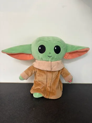Peluche lumineuse star wars bébé yoda/Grogu