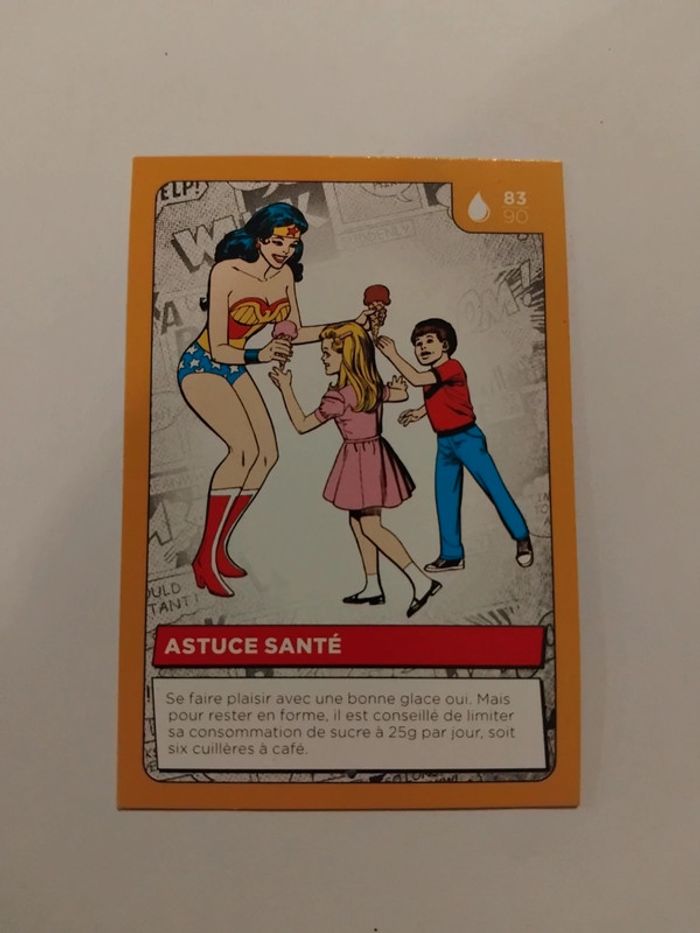 Carte DC Comics - Auchan 2022 - 83/90