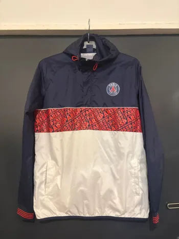 Veste coupe-vent PSG avec capuche – Taille S