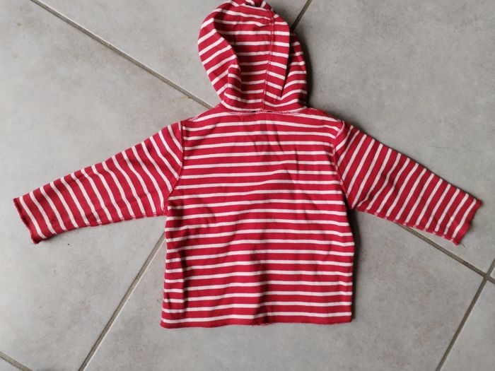 Gilet à capuche Le Cabestan, taille 12 mois - photo numéro 2