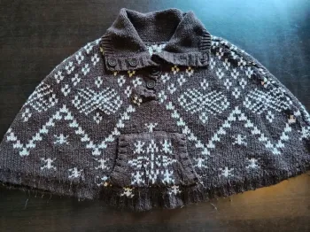 Poncho DPAM - Taille 8/10 ANS