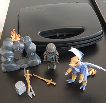 Valisette chevalier du dragon playmobil
