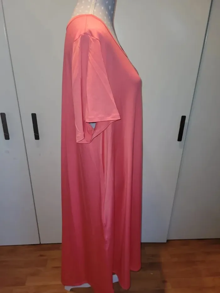 Robe corail fluide 3 XL neuve lolaroe - photo numéro 2