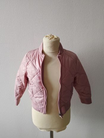 Manteau rose Tissaia 3 ans