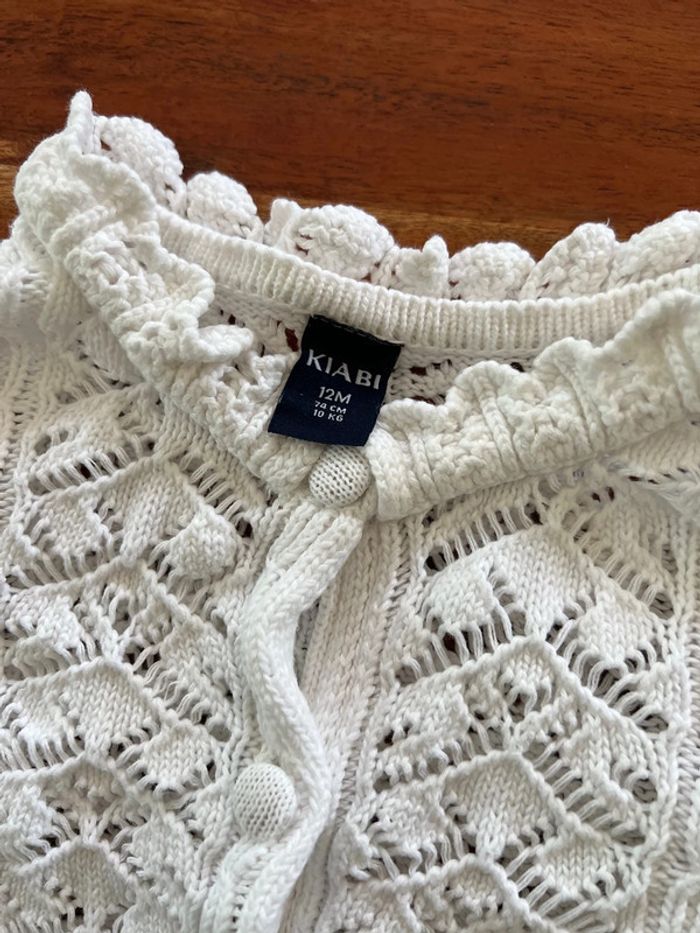 gilet fille 12 mois kiabi - photo numéro 3