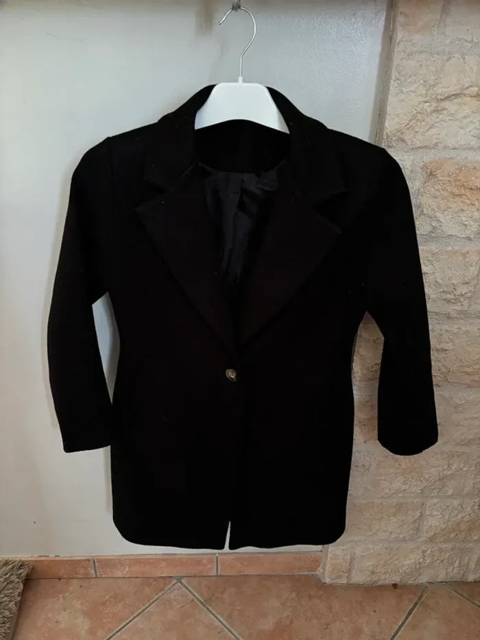 Manteau veste noire