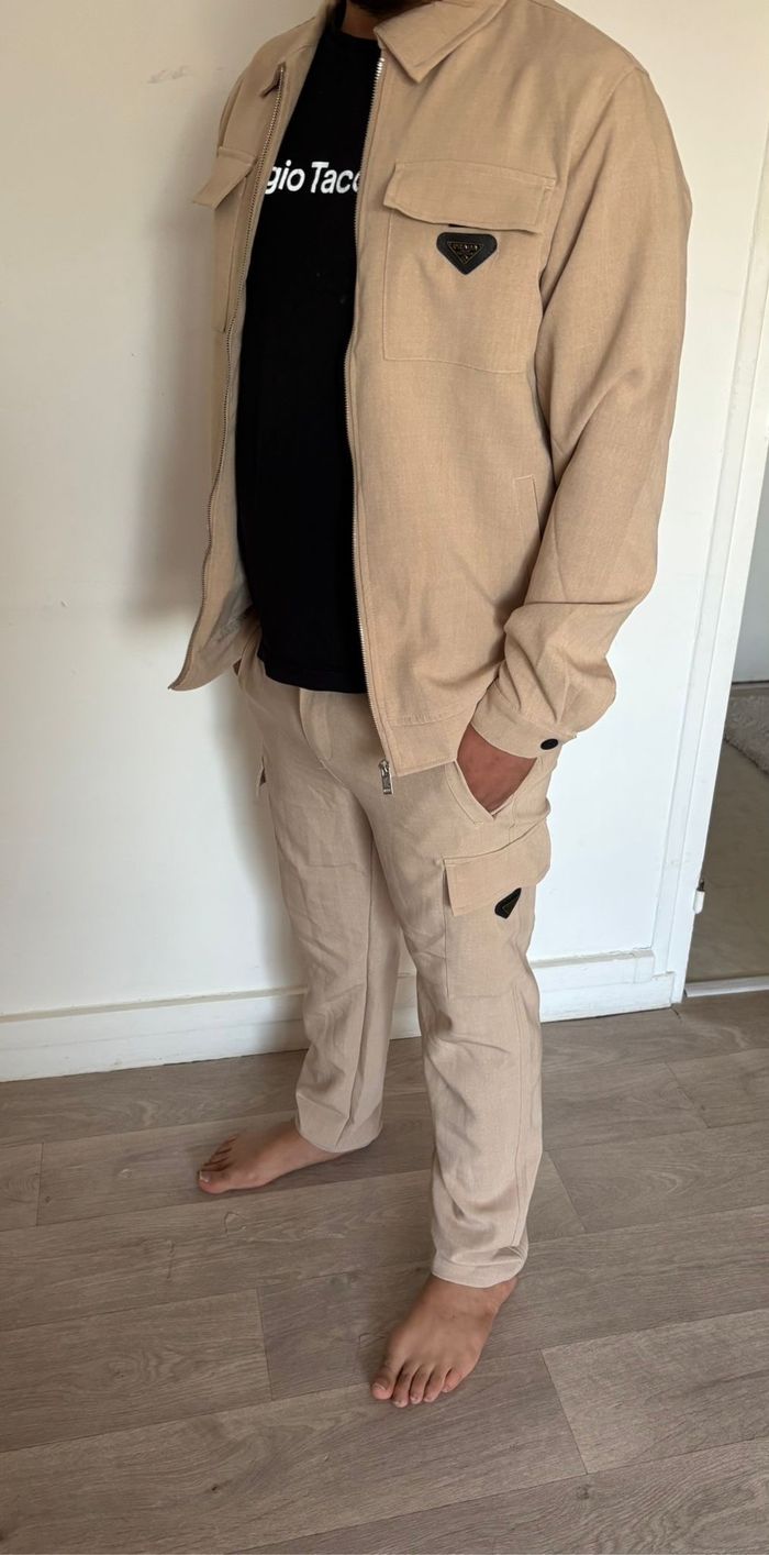 Ensemble Prada beige