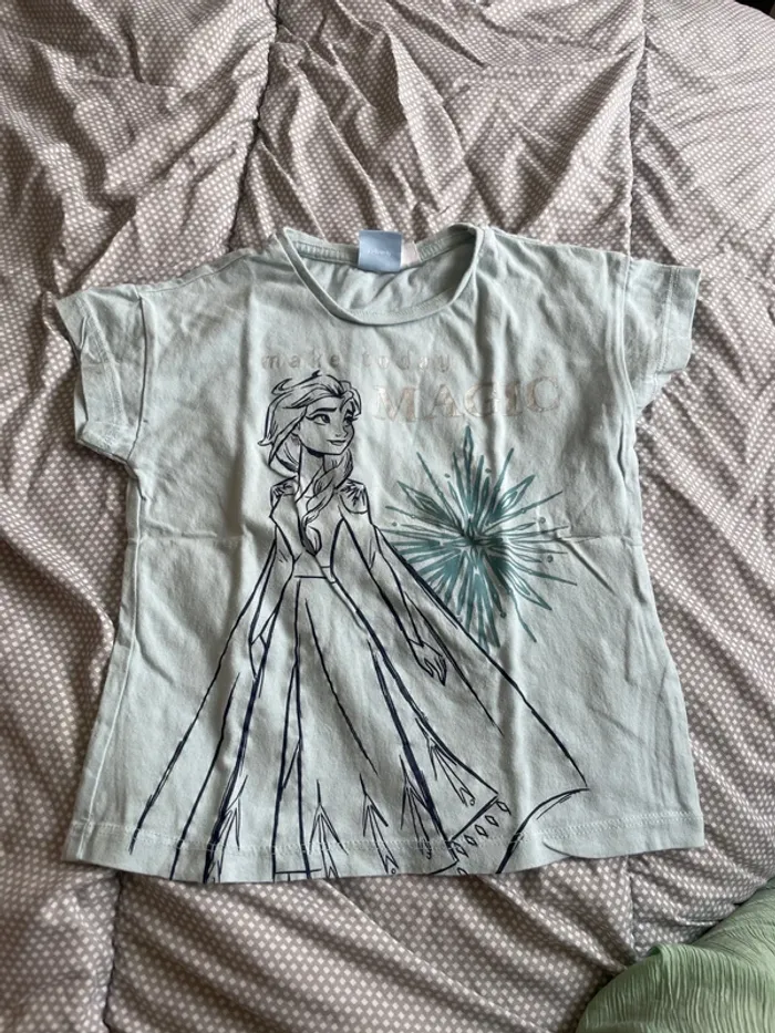 T-shirt la reine des neiges 2-4 ans