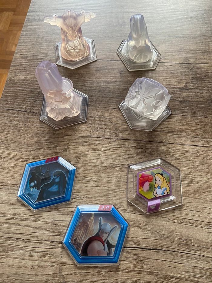 Lot de figurines disney infinity