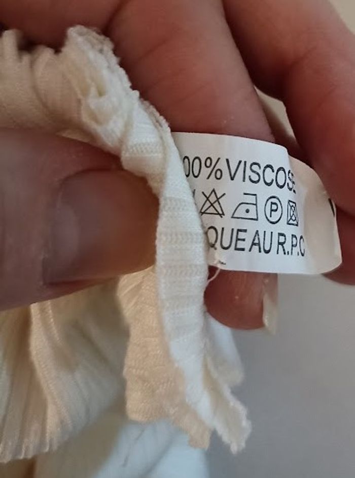 Turban/Bonnet Crème Torsadé Côtelé Chic et Confortable - photo numéro 5