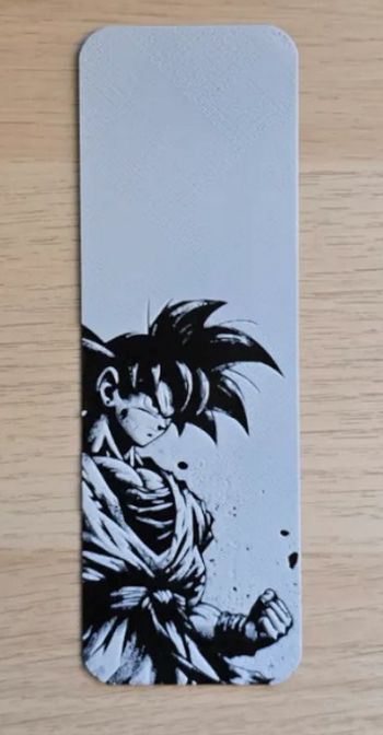 Marque page Dragon Ball Z songoku