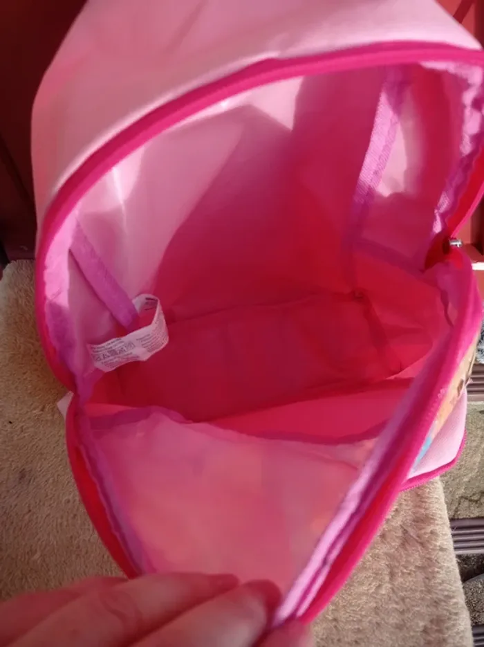 Sac à dos princesse rose - photo numéro 3