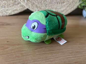 Neuf peluche tortue ninja donatello ty