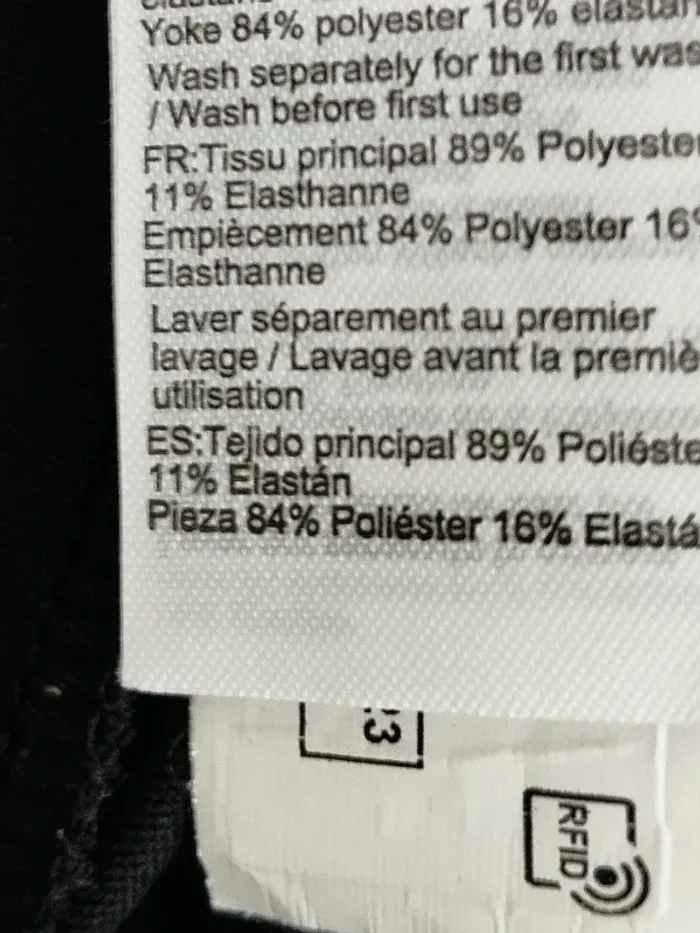 cycliste noir Décathlon fille 7-8 ans - photo numéro 10