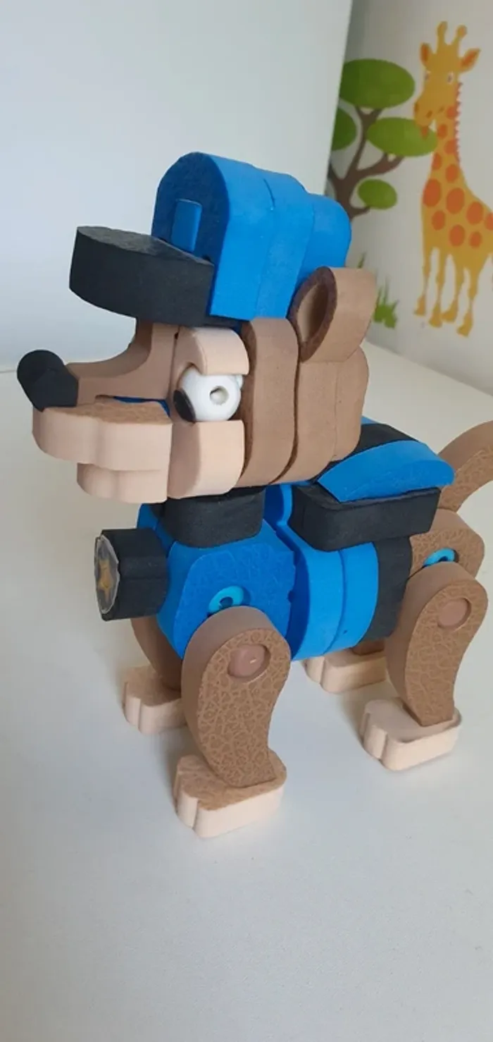 Décoration puzzle mousse pat patrouille - photo numéro 4