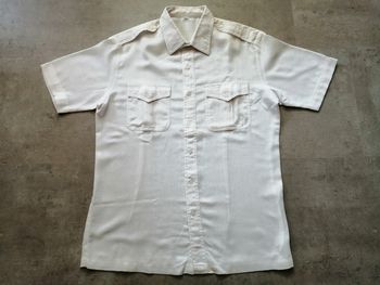 Chemise blanche manches courtes Taille M/L