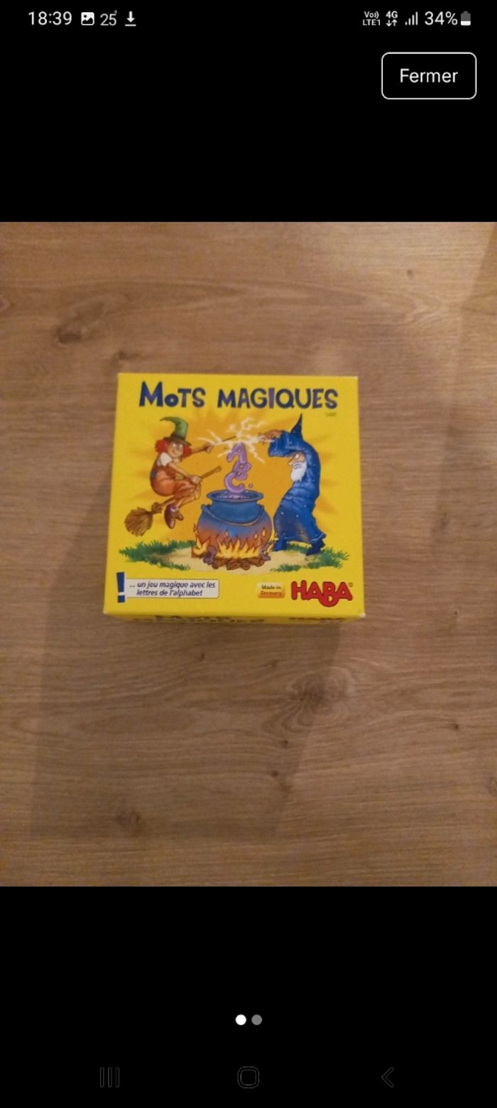 Mots magiques haba