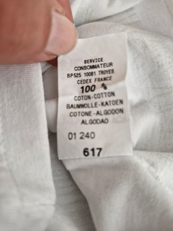 🎯 T-shirt manches courtes bébé – Petit Bateau – Taille 6 mois - Coton - photo numéro 5
