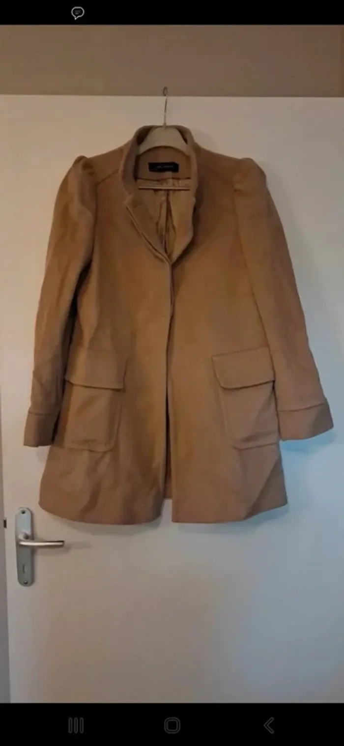 Manteau Zara marron - photo numéro 3