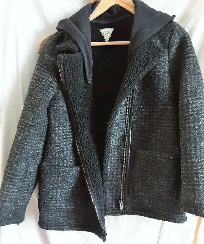 Veste chaude avec capuche marque IKKS taille S