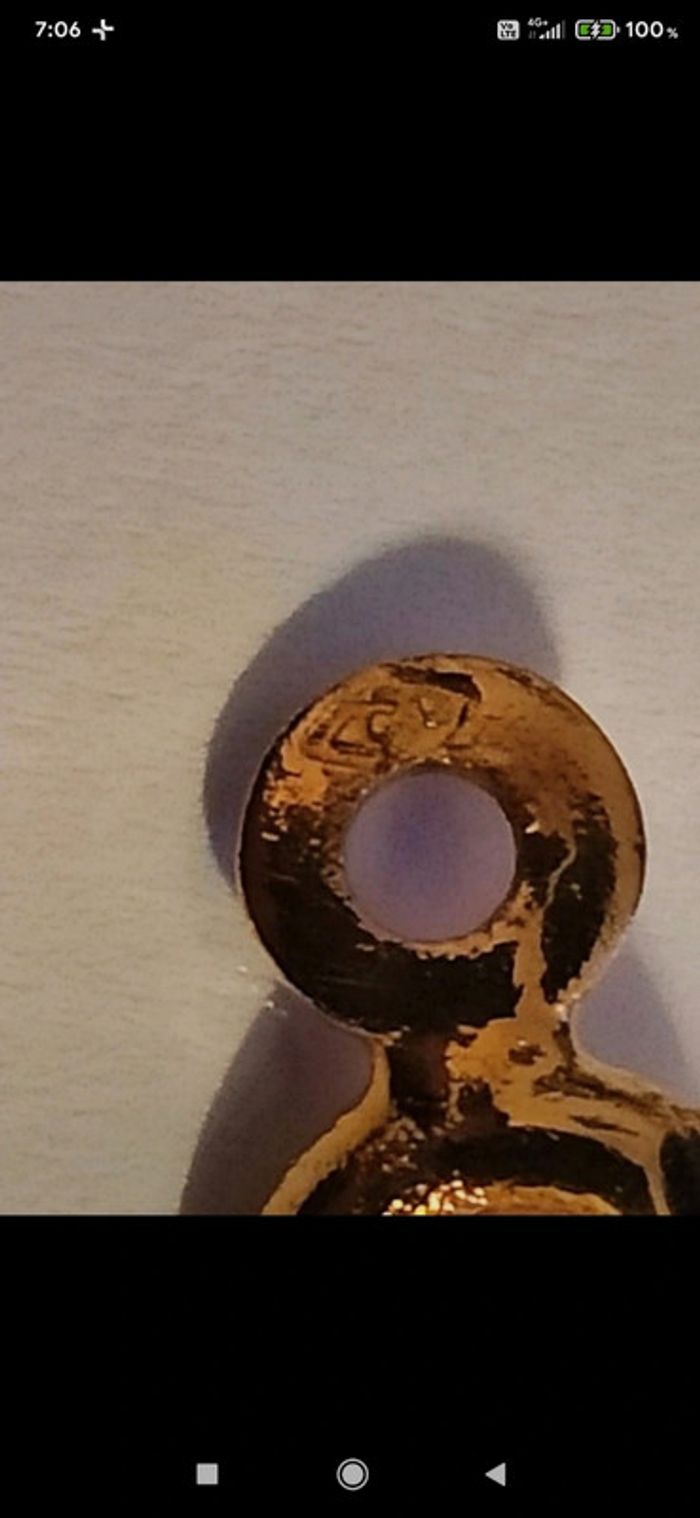 Bracelet mailles plaqué or - photo numéro 6