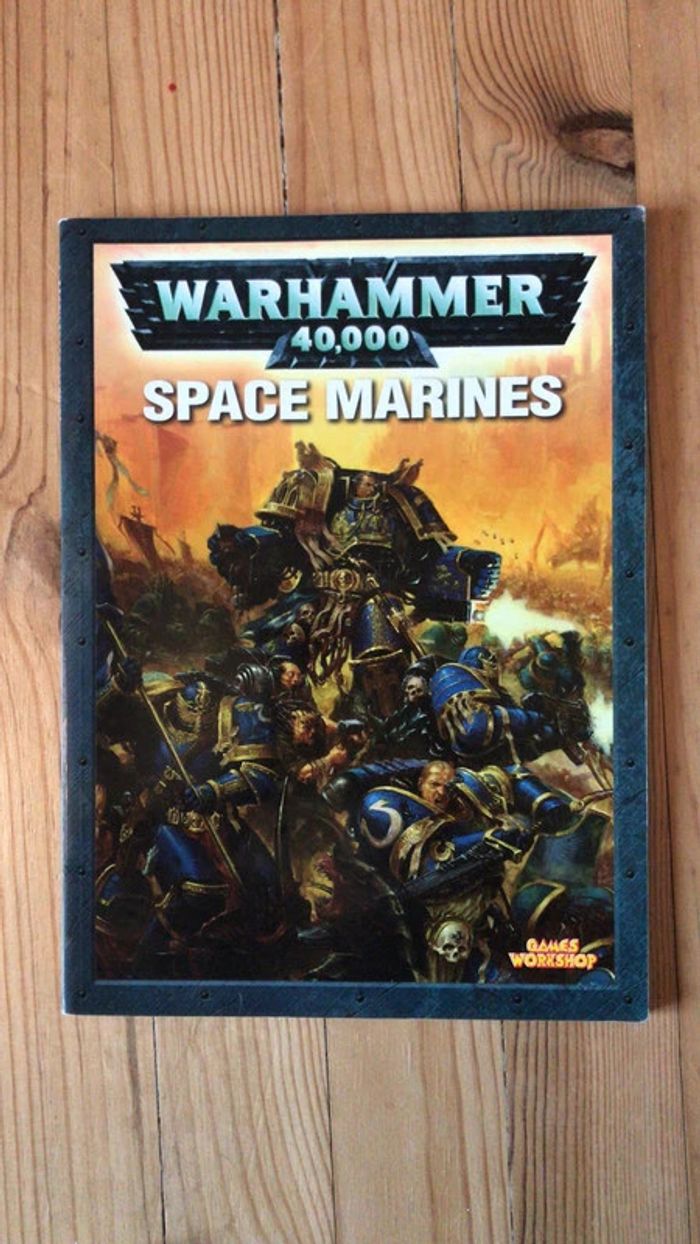 🤩 warhammer 40000  Superbe catalogue Space marines - photo numéro 2