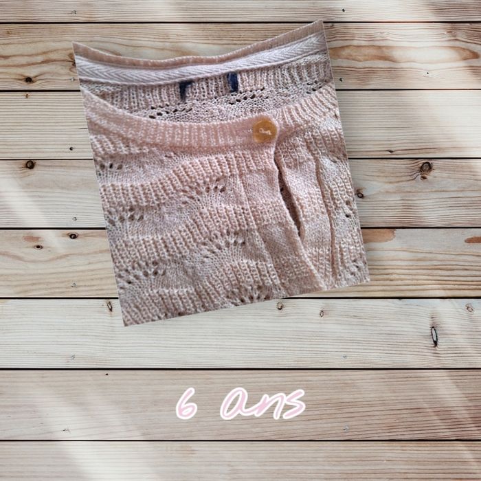 đ§„ Gilet lĂ©ger rose pĂąle â Kiabi â 6 ans đ§„ - photo numĂ©ro 3