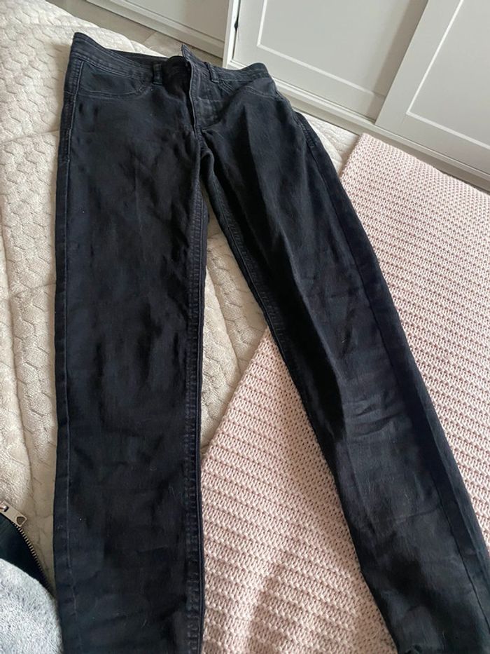 Jeans push up noir calzedonia xs