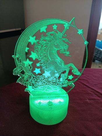 Lampe veilleuse lucorne