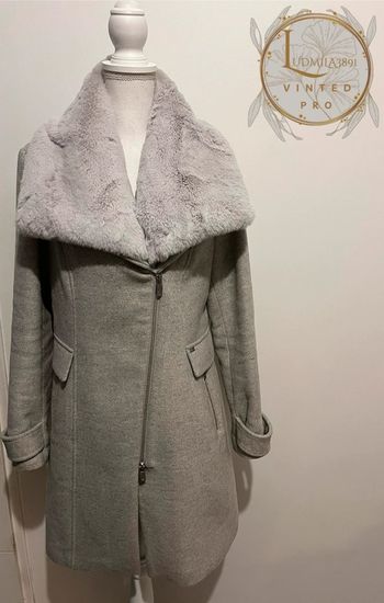 Manteau salsa gris clair TL 👌