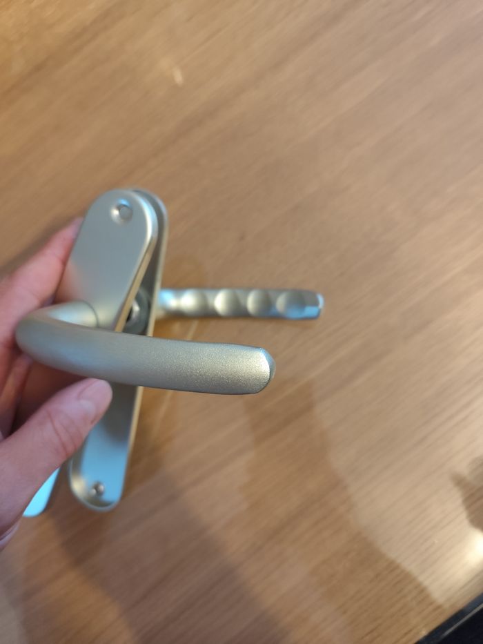 Poignées de porte Vachette couleur champagne - photo numéro 3