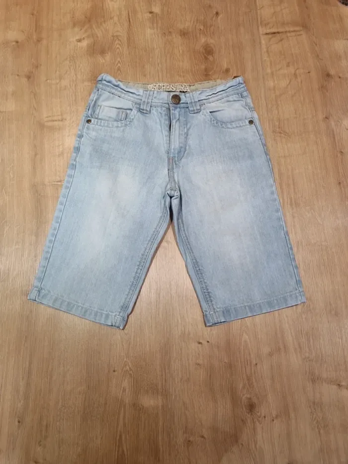 Short en jeans