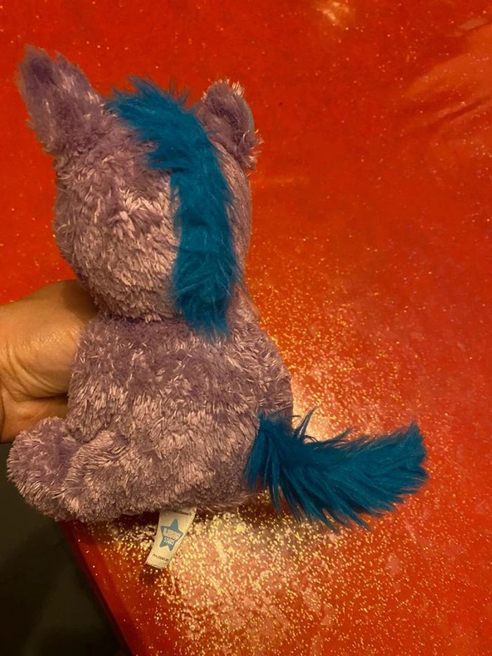 Peluche cheval Carla lumo stars 15 cm - photo numéro 2