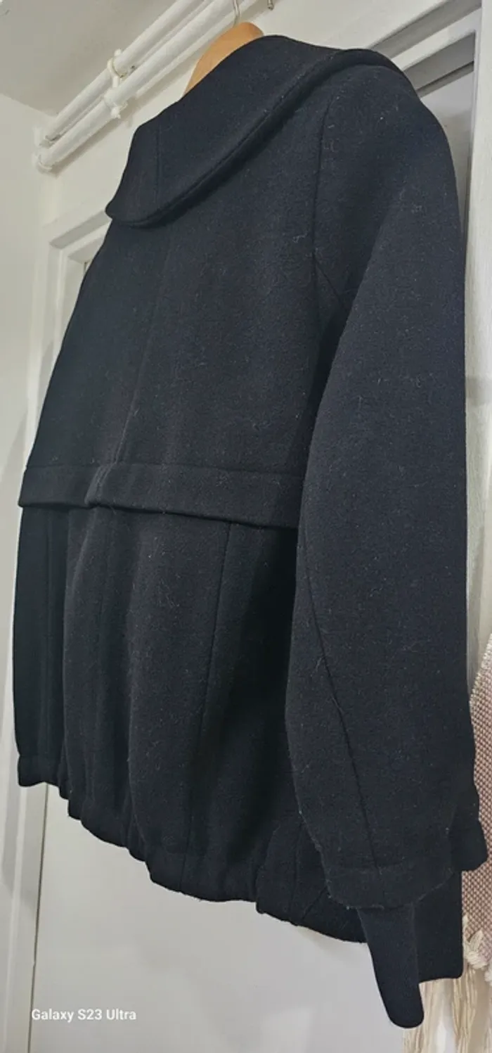 Caban Manteau Epais Laine IKKS Taille 42 - photo numéro 13