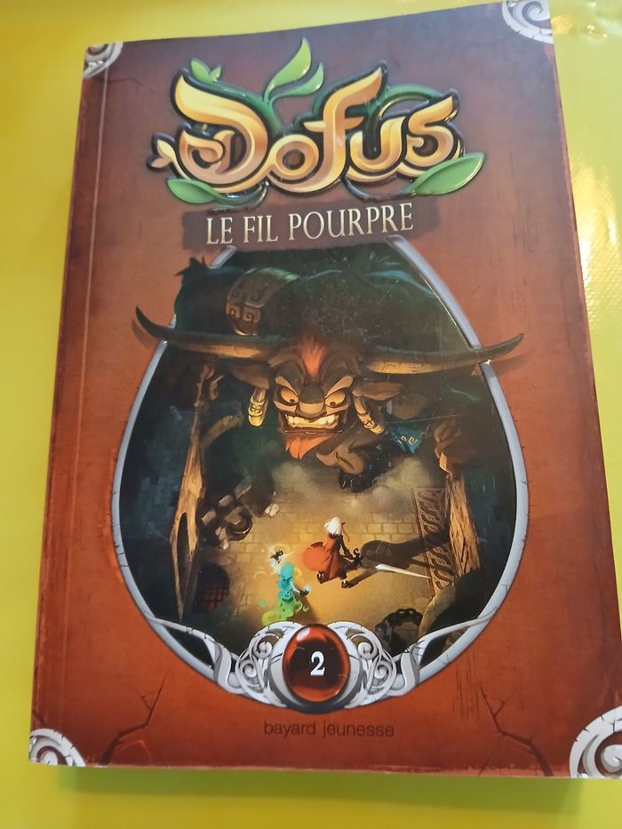 livre dofus le fil pourpre 2