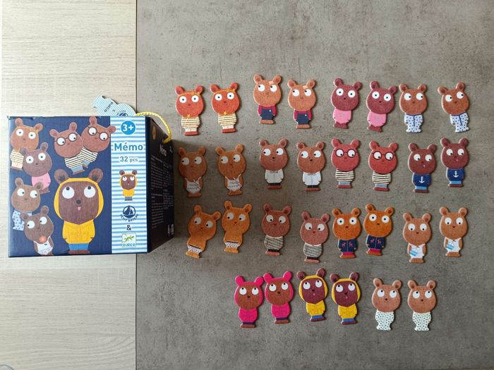 Mémo petit bateau djeco