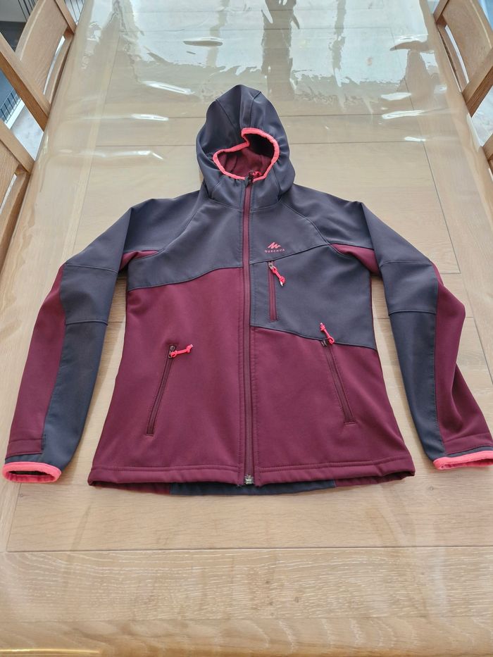 Veste softshell fille decathlon