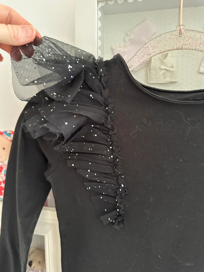 Pull tull paillettes - photo numéro 3