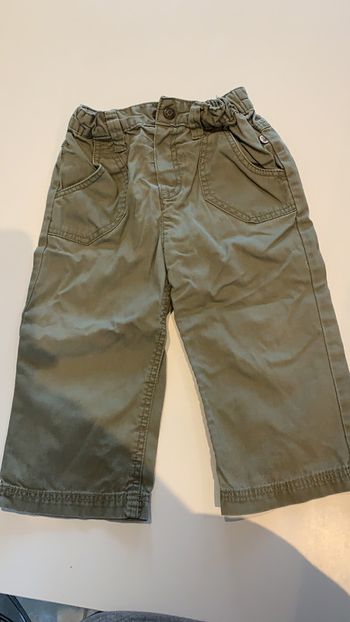 Pantalon kaki 18 mois Obaibi