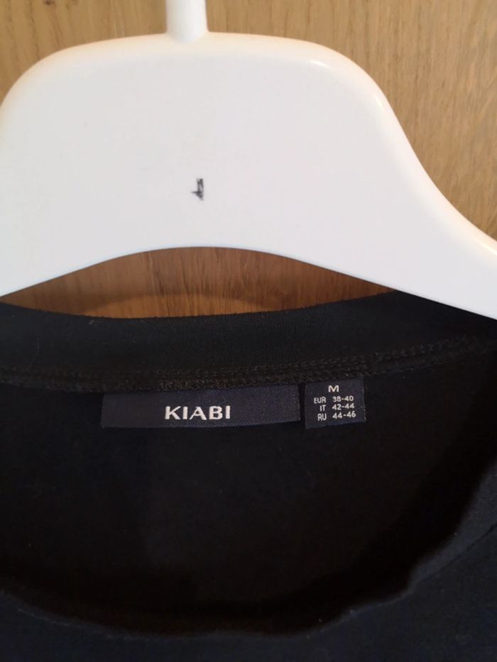Sweat Kiabi en noir imprimé brun M - photo numéro 4