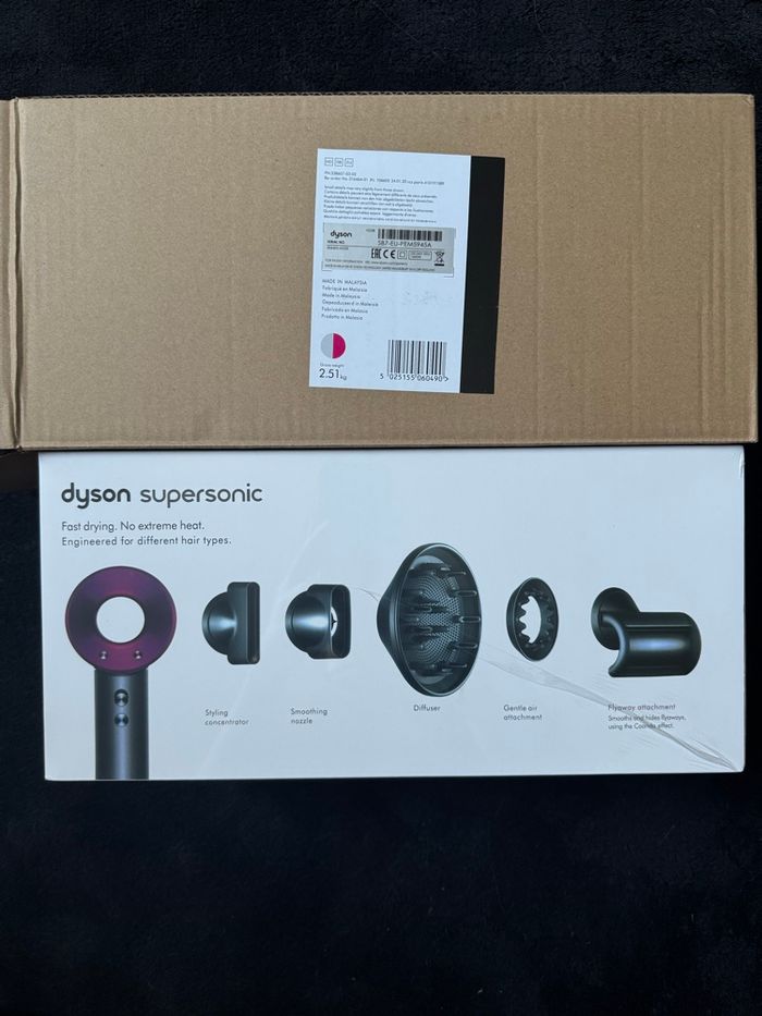 Sèche cheveux Dyson Supersonic Gris Rose Fuchsia