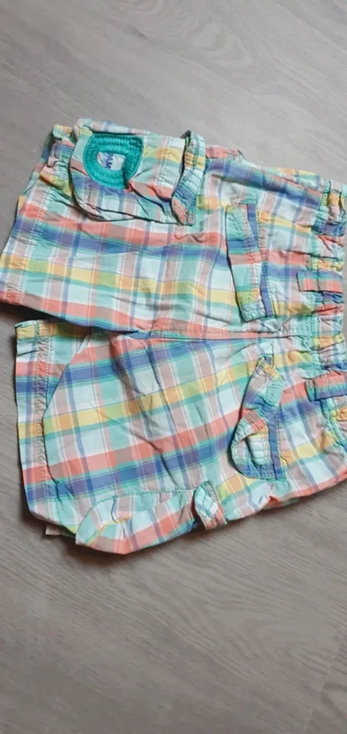 Short fin bébé garçon 12mois - photo numéro 4