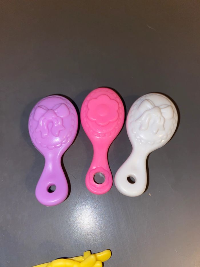 Accessoires Little pony petit hasbro poney brosse robe cape brush barrette - photo numéro 4
