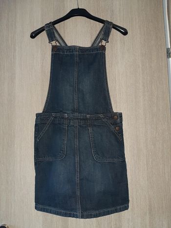 Robe salopette en jean 10ans