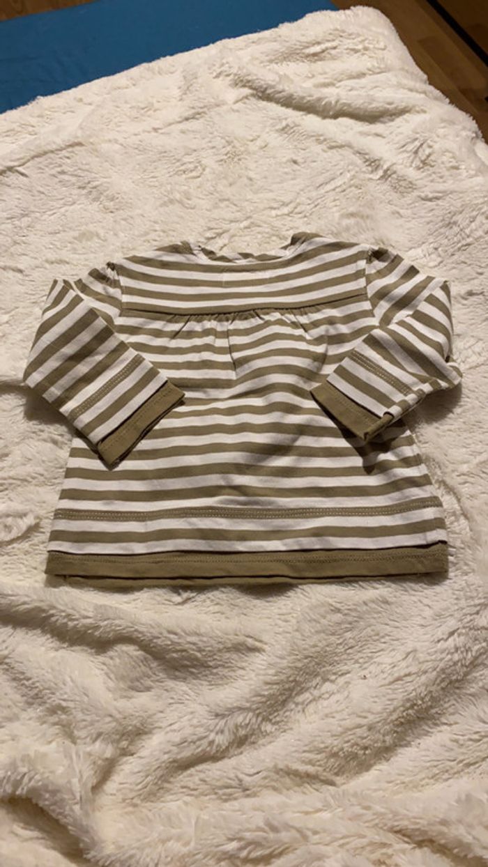 T-shirt manches longues 6 mois - photo numéro 3